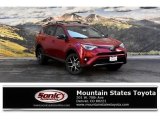 2018 Ruby Flare Pearl Toyota RAV4 SE AWD #123342668