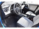 2018 Toyota RAV4 XLE AWD Hybrid Ash Interior