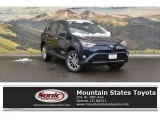 2018 Galactic Aqua Mica Toyota RAV4 Limited AWD Hybrid #123342662