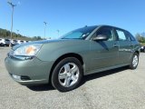 Silver Green Metallic Chevrolet Malibu in 2005