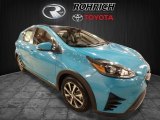 2018 Tide Pool Pearl Toyota Prius c Two #123367551