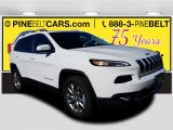 2018 Bright White Jeep Cherokee Limited 4x4 #123389631