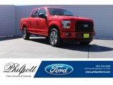 2017 Race Red Ford F150 XL SuperCrew 4x4 #123389864