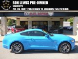 2017 Grabber Blue Ford Mustang GT Coupe #123389724