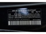 2018 S Color Code for Magnetite Black Metallic - Color Code: 183