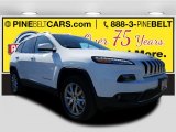 2018 Bright White Jeep Cherokee Limited 4x4 #123422231