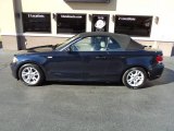 2008 Monaco Blue Metallic BMW 1 Series 128i Convertible #123422466