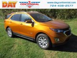 2018 Orange Burst Metallic Chevrolet Equinox LT AWD #123422251