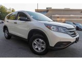 2014 White Diamond Pearl Honda CR-V LX AWD #123444052