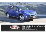 2015 Blue Crush Metallic Toyota RAV4 Limited AWD #123444006