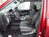 2018 GMC Sierra 1500 SLT Crew Cab 4WD Jet Black/­Spice Red Interior