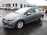 2018 Satin Steel Gray Metallic Chevrolet Cruze LT #123456851