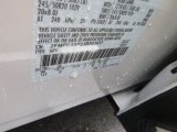 2018 Edge Color Code for White Platinum - Color Code: UG
