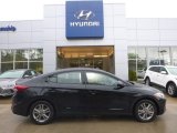 2018 Phantom Black Hyundai Elantra Value Edition #123456862