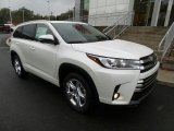 2018 Blizzard White Pearl Toyota Highlander Limited AWD #123456830