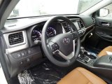 2018 Toyota Highlander Limited AWD Saddle Tan Interior