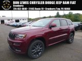 2018 Velvet Red Pearl Jeep Grand Cherokee Overland 4x4 #123456807