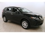 2015 Super Black Nissan Rogue SV AWD #123469986