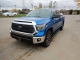 2018 Blazing Blue Pearl Toyota Tundra SR5 Double Cab 4x4 #123469897