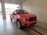 2018 Race Red Ford F150 STX SuperCab 4x4 #123469790