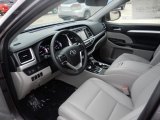 2018 Toyota Highlander XLE AWD Ash Interior