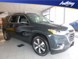 2018 Graphite Metallic Chevrolet Traverse LT AWD #123470005