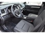 2018 Toyota Highlander LE AWD Black Interior
