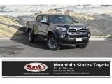 2017 Magnetic Gray Metallic Toyota Tacoma Limited Double Cab 4x4 #123489489