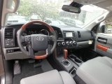 2018 Toyota Sequoia Platinum 4x4 Graphite Interior