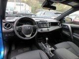 2018 Toyota RAV4 SE AWD Black Interior