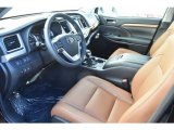 2018 Toyota Highlander Hybrid Limited AWD Saddle Tan Interior