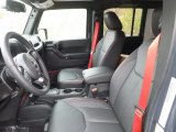 2018 Jeep Wrangler Unlimited Rubicon Recon 4x4 Black Interior
