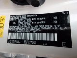 2018 NX Color Code for Eminent White Pearl - Color Code: 085