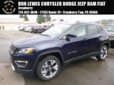 2018 Jazz Blue Pearl Jeep Compass Limited 4x4 #123512665