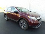 2017 Basque Red Pearl II Honda CR-V LX AWD #123536143