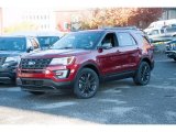 2017 Ruby Red Ford Explorer XLT 4WD #123536217