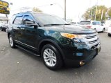 2013 Green Gem Metallic Ford Explorer XLT 4WD #123536430