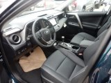 2018 Toyota RAV4 Platinum AWD Black Interior