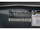 2018 SLC Color Code for Selenite Grey Metallic - Color Code: 992