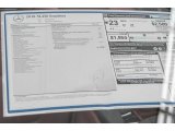 2018 Mercedes-Benz SL 450 Roadster Window Sticker