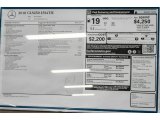 2018 Mercedes-Benz GLS 450 4Matic Window Sticker