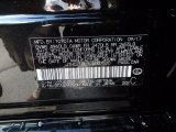 2018 GS Color Code for Caviar - Color Code: 223