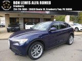 2018 Montecarlo Blue Metallic Alfa Romeo Stelvio Sport AWD #123536088