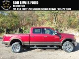 2017 Ruby Red Ford F250 Super Duty King Ranch Crew Cab 4x4 #123536066