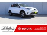 2018 Super White Toyota RAV4 XLE #123590502