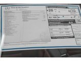 2018 Mercedes-Benz SL 550 Roadster Window Sticker