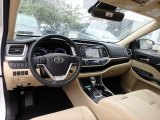 2018 Toyota Highlander Hybrid Limited AWD Almond Interior
