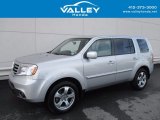 2015 Alabaster Silver Metallic Honda Pilot EX-L 4WD #123615970