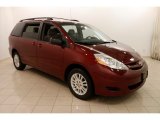 2008 Salsa Red Pearl Toyota Sienna LE AWD #123616525
