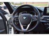 2018 BMW 5 Series 530e iPerfomance xDrive Sedan Steering Wheel